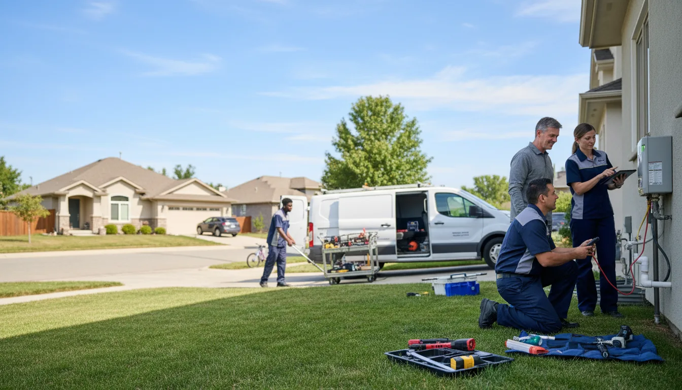 Professional Outdoor Tankless Water Heater Installation in Mansfield, MO